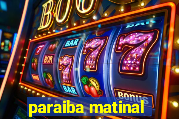 paraiba matinal